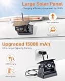 Rohent A70 Wireless Solar Magnetic Backup Camera with 7-Inch 1080P Monitor