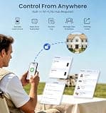 Veise VE027-L Built-in Wi-Fi Smart Lock with Lever Handles & 7-in-1 Entry