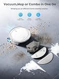 Vyzzle D10 Ultra-Slim 3.27-inch Robot Vacuum with Integrated LiDAR Navigation