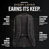 GORUCK Basic Rucker 17L Entry-Level Rucking Backpack with Water Bottle Pockets