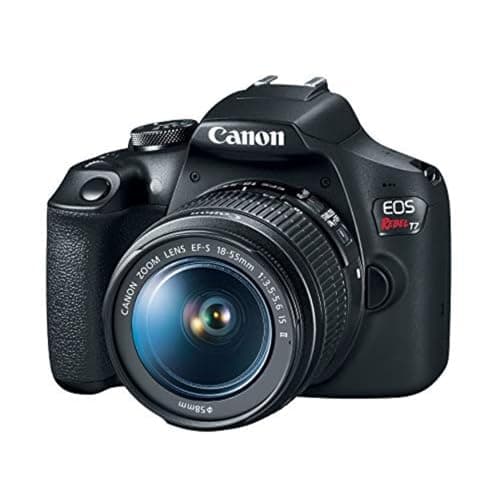 Canon EOS Rebel T7 DSLR Camera with EF-S 18-55mm f/3.5-5.6 IS II Lens Kit