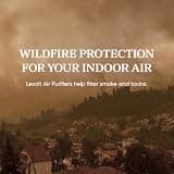Levoit Vital 100S-P Smart True HEPA Air Purifier with Washable Filter (222 sq ft)