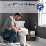 Bio Bidet BB1000 Supreme High-Pressure Electric Bidet Toilet Seat with Tank Heater