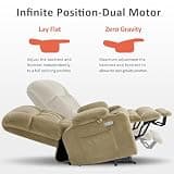 MCombo R7891 Oversized Dual Motor Power Lift Recliner Chair
