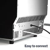 EUHOMY 200lb Heavy-Duty Commercial Ice Maker Machine with 65lb Storage