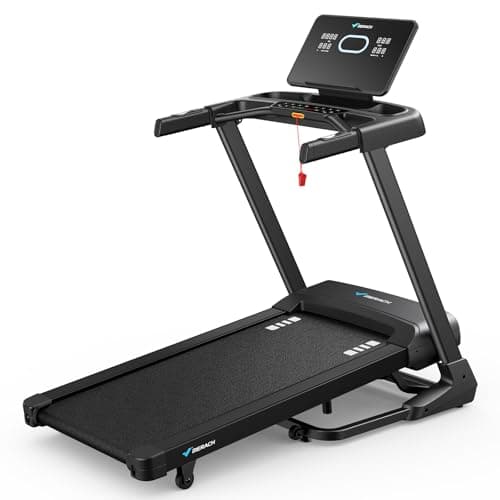 MERACH 3.5HP Auto-Incline Brushless Treadmill with 19x47-Inch Running Belt