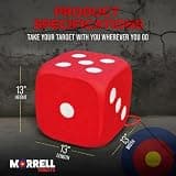 Morrell High Roller Compact 13-Inch Cube Foam Archery Target for Hunting Camps