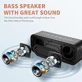 GIIKNEW 40W Magnetic Golf Cart Speaker with Deep Bass & Power Bank Mode