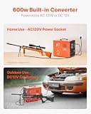 VEVOR Portable PCP Air Compressor, 4500 PSI Auto-Stop, 12V DC / 120V AC