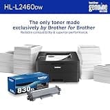 Brother HL-L2460DW Wireless Compact Monochrome Laser Printer with Duplex