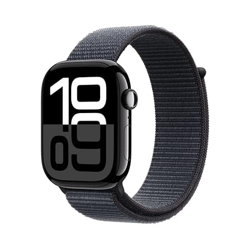 Apple Watch Series 10 GPS 46mm Smartwatch with Jet Black Aluminum Case