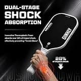 DINKLY Fusion Nova Carbon Fiber Pickleball Paddle