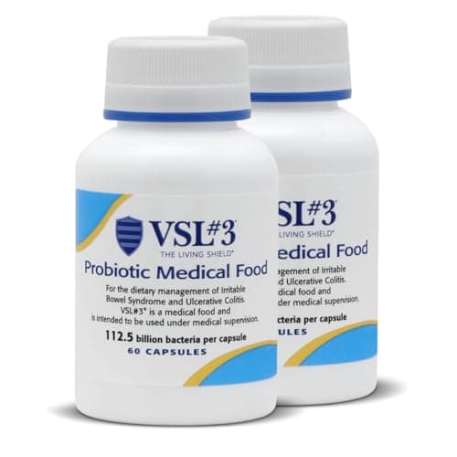 VSL#3 High-Potency Multi-Strain Probiotic Medical Food 112.5B CFU 120 Ct