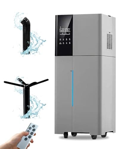 LACIDOLL 6.8-Gallon Top-Fill Ultrasonic Humidifier with 360-Degree Nozzle, 3000 Sq. Ft.