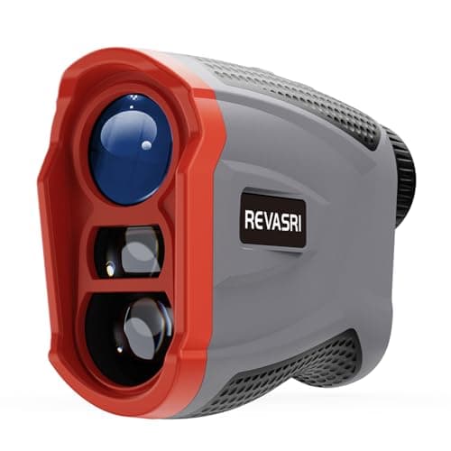 REVASRI Golf Rangefinder with Slope, Magnetic Mount, Pin Lock and USB-C