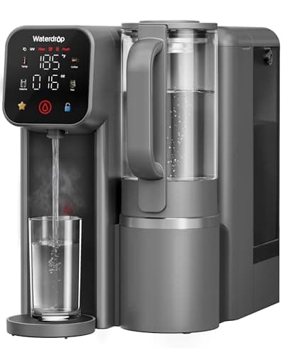 Waterdrop M6H Countertop RO System with Instant Hot Water Dispenser & Pitcher