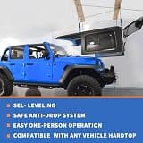 RackWizard Hard Top Removal Lift Hoist for Jeep Wrangler and Ford Bronco