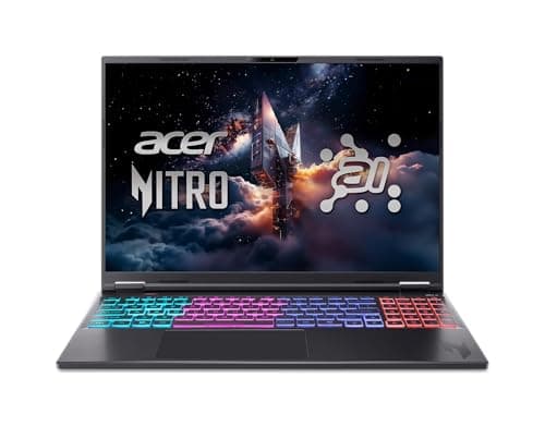 Acer Nitro 16S AI Copilot+ PC with Ryzen AI 9 and RTX 5070 Ti 2TB Gaming Laptop
