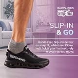 Skechers Men's Max Cushioning Glide Step Advert Hands-Free Slip-In Walking Sneaker