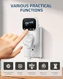 DEWENWILS 15A 1800W Heavy Duty Digital Temperature Controller Outlet Plug