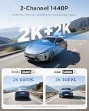 VIOFO A229 Plus Dual 2K Dash Cam with Active HDR and Quad-Mode Satellite GPS