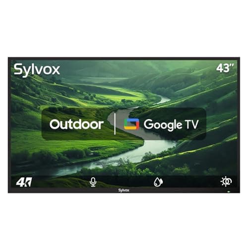 Storm Shell 45-55 Inch Weatherproof Hard Cover TV Enclosure with Mount