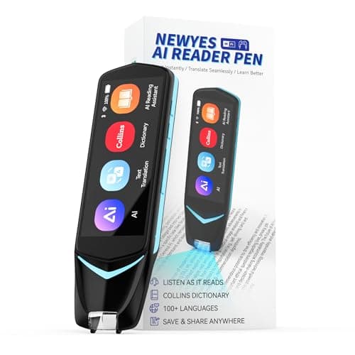 NEWYES AI Reading Pen for Dyslexia with Photo Translation and 16GB Storage