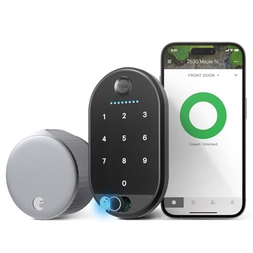 Yale August Wi-Fi Smart Lock with Touch Keypad and Native August App Integration