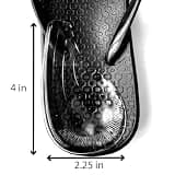 Soul Insole Reusable Adhesive Gel Heel Wedge for Over-Supination Correction