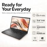 Dell Inspiron 16 FHD+ Touchscreen Laptop, Intel Core 5, 16GB RAM, 512GB SSD