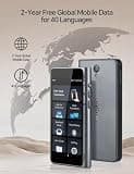 CAITS Z5 Pocket Language Translator, 3.0-inch HD Touchscreen, 8MP Camera