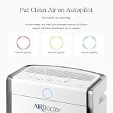 AIRDOCTOR AD3500 UltraHEPA Air Purifier with Dual-Action Carbon Filter