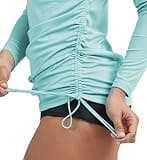 Ewedoos Women's UPF 50+ Long Sleeve Rash Guard Swim Shirt with Side Ties