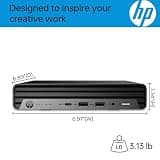 HP Pro 400 G9 Mini PC Desktop Computer Intel CPU 16GB DDR5 RAM 256GB SSD