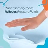 Linenspa 3-Inch Gel-Infused Memory Foam Mattress Topper, CertiPUR-US Certified