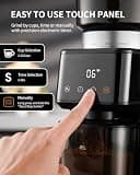 SHARDOR Precision 2.0 Electric Conical Burr Espresso Coffee Grinder Machine
