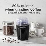Proctor Silex Sound Shield Electric Coffee Grinder for Herbs and Spices