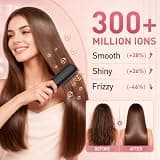 Notegala Go Brush Pro Cordless Hair Straightener Brush with MCH Heating