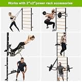 Kipika Heavy-Duty Gymnastic Stall Bar for Suspension and Bodyweight Training