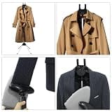 TONINT Telescopic Steamer Rack and Garment Hanger Stand