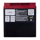 Advanblack Powerbox 45Ah 615CCA High Capacity Lithium Motorcycle Battery with Charger