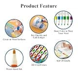 M&G No-Shake Acrylic Paint Markers 36-Pack