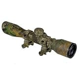 TRUGLO 4x32mm Compact Fixed-Power Crossbow Scope with Realtree Camo Finish