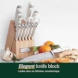 Cuisinart Classic Forged Triple Rivet 15-Piece High-Carbon Steel Cutlery Set