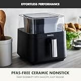 GreenPan Clearview Extra Large 7 Quart Ceramic Air Fryer with Window