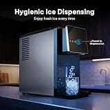 Silonn Auto Drop Countertop Nugget Ice Dispenser with Touchless Design