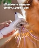 Oneisall LM5 Pet Hair Grooming Vacuum Kit with Low Noise 60dB Operation