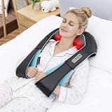 Mo Cuishle Shiatsu Back Shoulder and Neck Massager with Heat, 4D Nodes