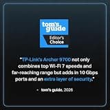 TP-Link Archer BE600 Tri-Band WiFi 7 Router Featuring Dual 10G Ethernet Ports