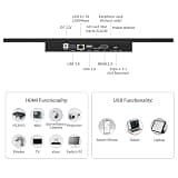 OuuOee 15.6-Inch All-in-One Industrial Panel PC with Built-In HDMI Output Port